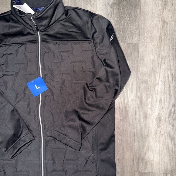 Nautica Men's Mixed Media Water Resistant Jacket, L - Picture 2 of 10